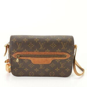 Louis Vuitton Brown Saint Germain Leather Shoulder Bag Crossbody